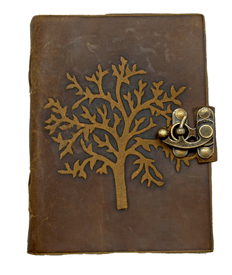 Tree Soft Leather Embossed Journal